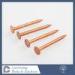 0.120" Big Flat Head jagged shank Roofing Copper Clout Nails 3.0mm x 40mm