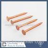0.120" Big Flat Head jagged shank Roofing Copper Clout Nails 3.0mm x 40mm