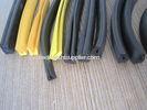 Silicone Rubber Sealed Foam U Shaped Sponges with Closed Cell Structure Good Elasticity