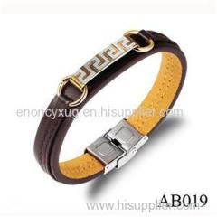 AB019 Unique Design Stainless Steel Power Bracelet For Man