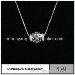 N661 Costume Jewelry Ball Necklace