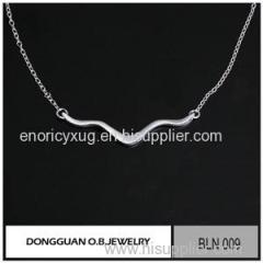 BLN009 Fashion 925 Sterling Silver Necklace