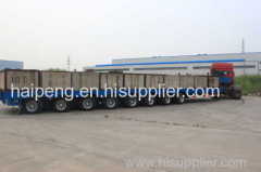 8-AXIS WITHDRAWING AND TURNING SEMI TRAILER