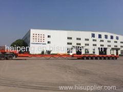 8-AXIS WITHDRAWING AND TURNING SEMI TRAILER