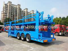 Car carrier transport trailer