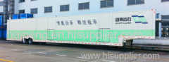 Car carrier transport trailer