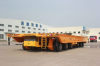 self-propelled hydraulic flatbed transporter