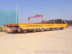 self-propelled hydraulic flatbed transporter