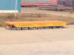 self-propelled hydraulic flatbed transporter