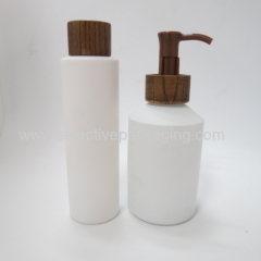 Inclined shoulder PET lotion bottle