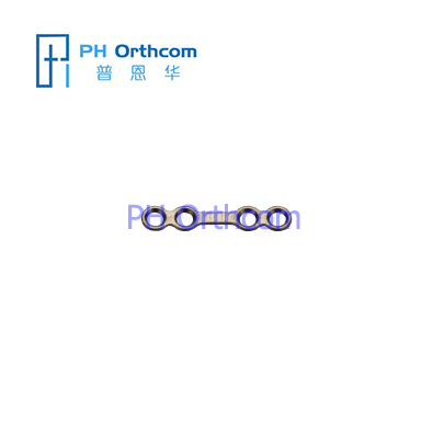 Титан Мирко Пластина для Черепно-челюстно-лицевой хирургии системы 1.5 Прямая пластина 4 отверстия с зазором
