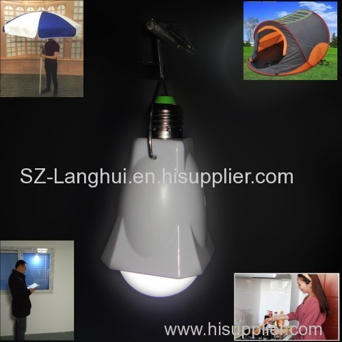 portable solar LED light