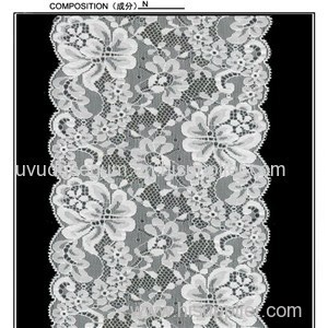 Nylon White Lace Trim (J1037)