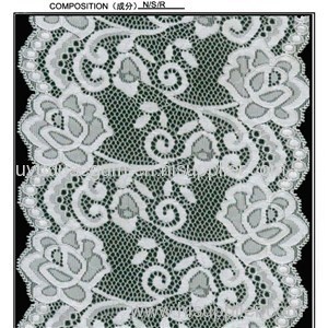 15 Cm Rose Design Galloon Lace (J0092)