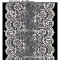 16.8 Cm Scalloped Floral Galloon Lace(J0073)