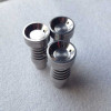 GR2 Titanium Nail fits 14mm 18mm Wax Dab Honey Comb dome