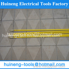 Fiberglass conduit rod reel and Cable installation tools