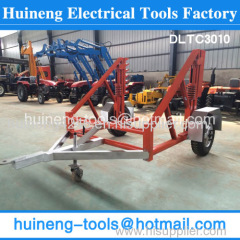 Hydraulic Cable Drum Trailers easy to operate for work