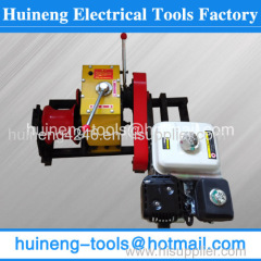 Gasoline Capstan Winch cable puller Cable Pulling Winches 5T