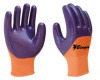 Latex Half Coated 13G Polyster Shell Safety Glove