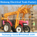 Heavy duty Pole Erection Equipment 360' Tractor Mounted Cranes