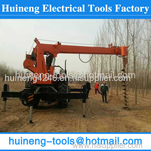 Export standard Pole Erection Cranes Motors Handling Cranes