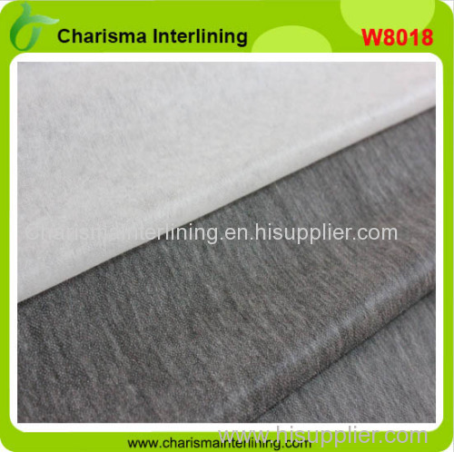 double sided adheisve interlining Polyester Interlining fusing Fabric