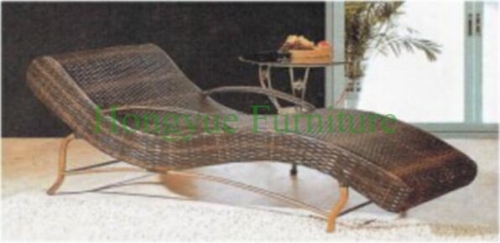 Rattan lounge chair furniture set supplier