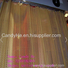 Beautiful color decorative wire mesh/ metal mesh curtain/metal curtain