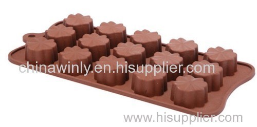 15 Holes silicone ice cube tray