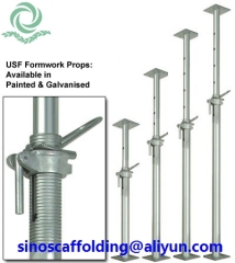 Adjustable Light and Heavy Duty Scaffolding Shoring Props