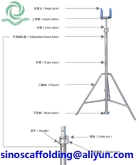 Adjustable Steel Prop Scaffolding