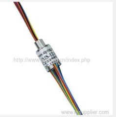 12 circuits super miniature electrical slip ring used for robotics and CCTV PAN