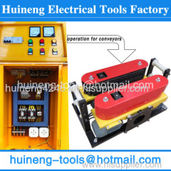 Centralized electrical operation for conveyors