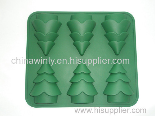 Christmas Tree Silicone Cake Mould