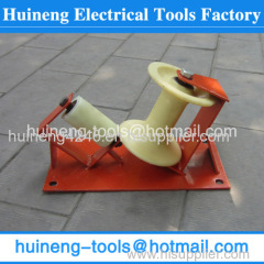 V Type Lead In Cable Roller Trench Feed Roller