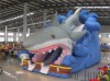 Commercial giant inflatable floating water slide