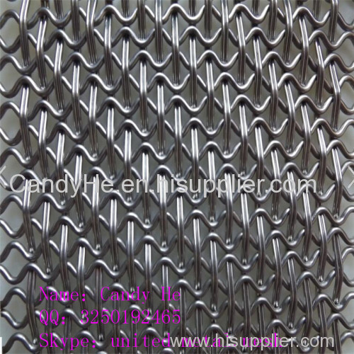 China supplier New style Metal Coil Drapery/wire mesh shower metal curtain