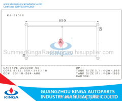 Air cool A/C Auto Condenser for Accord 1998