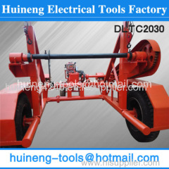 Self Loading Cable Trailer Cable and Pipe Laying Equipment