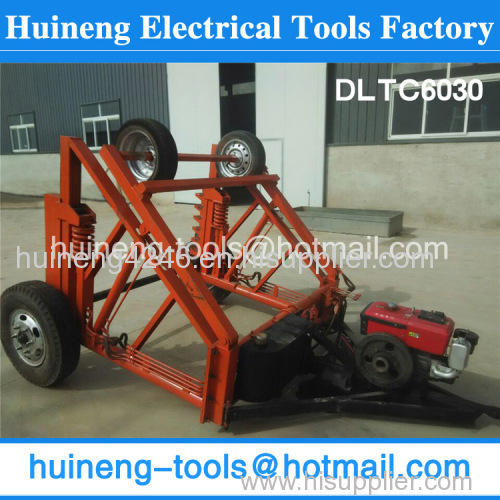 reel trailers Reel Cable Trailer Cable Reel Puller for power project