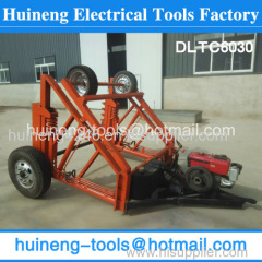 reel trailers Reel Cable Trailer Cable Reel Puller for power project