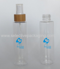 transparent pet plastic bottle