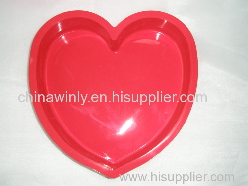 Heart Style Cake Silicone Mould