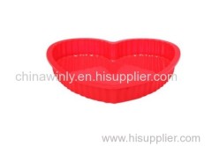 Heart Style Cake Silicone Mould