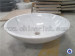 Moon white marble hand wash basin