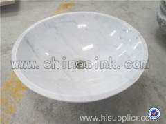 Moon white marble bathroom sink on sale