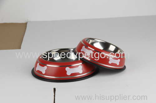 SpeedyPet Brand for Dog Stainless Steel Bowl