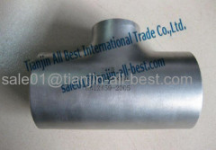 Stainless steel reducing tee iron pipe fittings