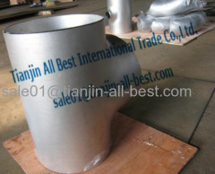Stainless steel reducing tee iron pipe fittings